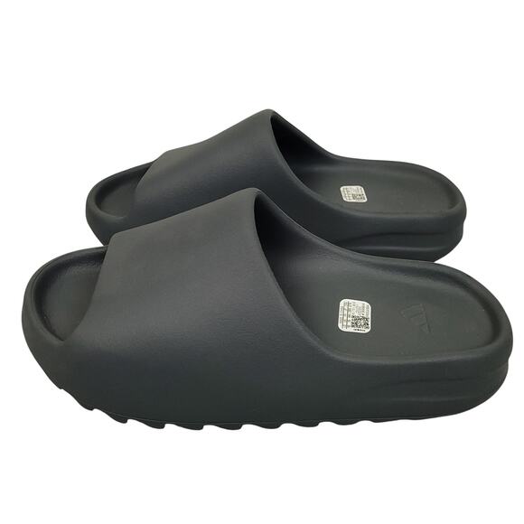 Adidas Men’s Yeezy Slides Sz 10 Slate Gray Sandals Slip-On Shoes YZY Casual - Picture 5 of 10